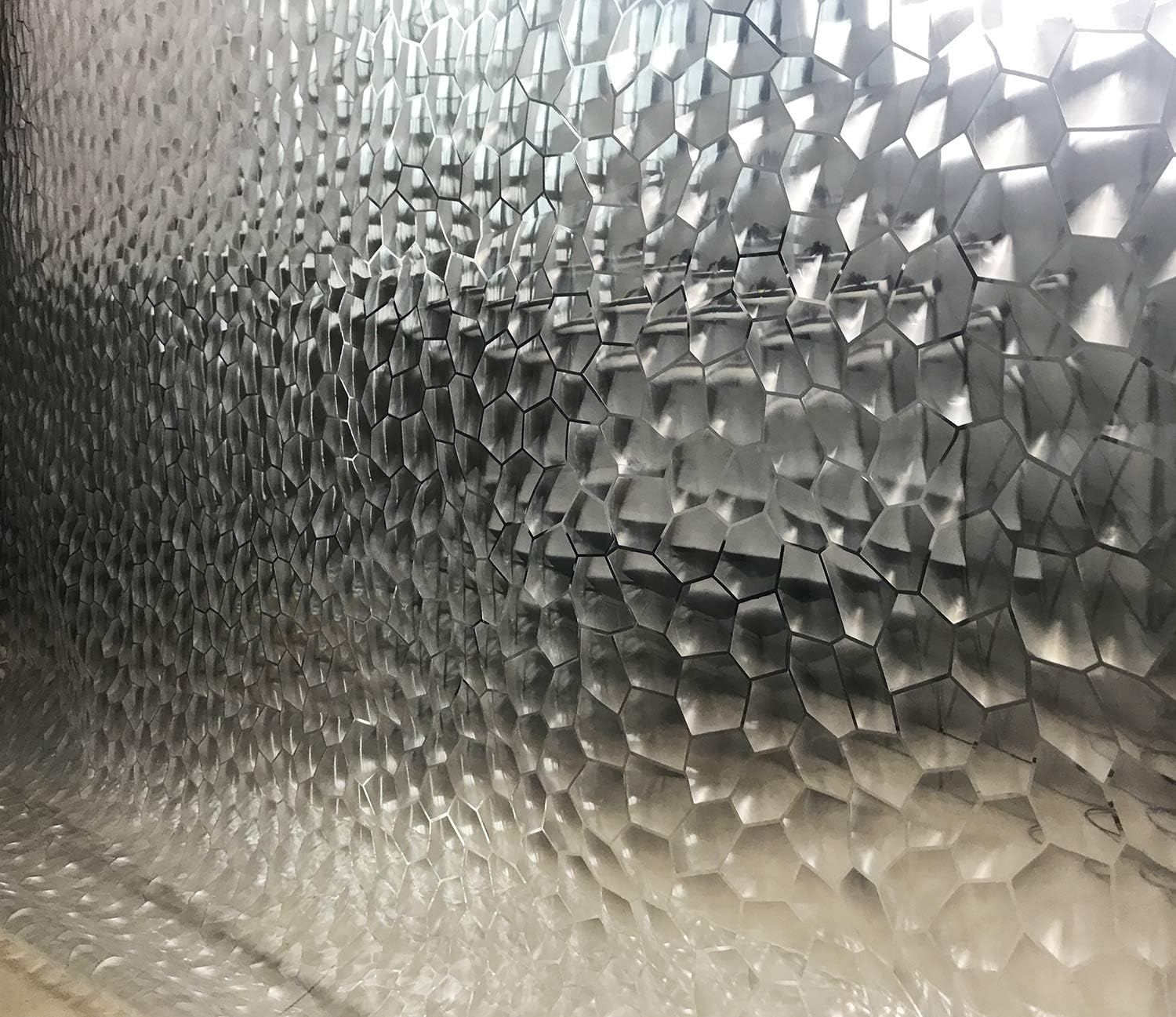 Shower Curtain Liner - Clear Shower Curtain Set with Hooks | 72"x72" - Image 7